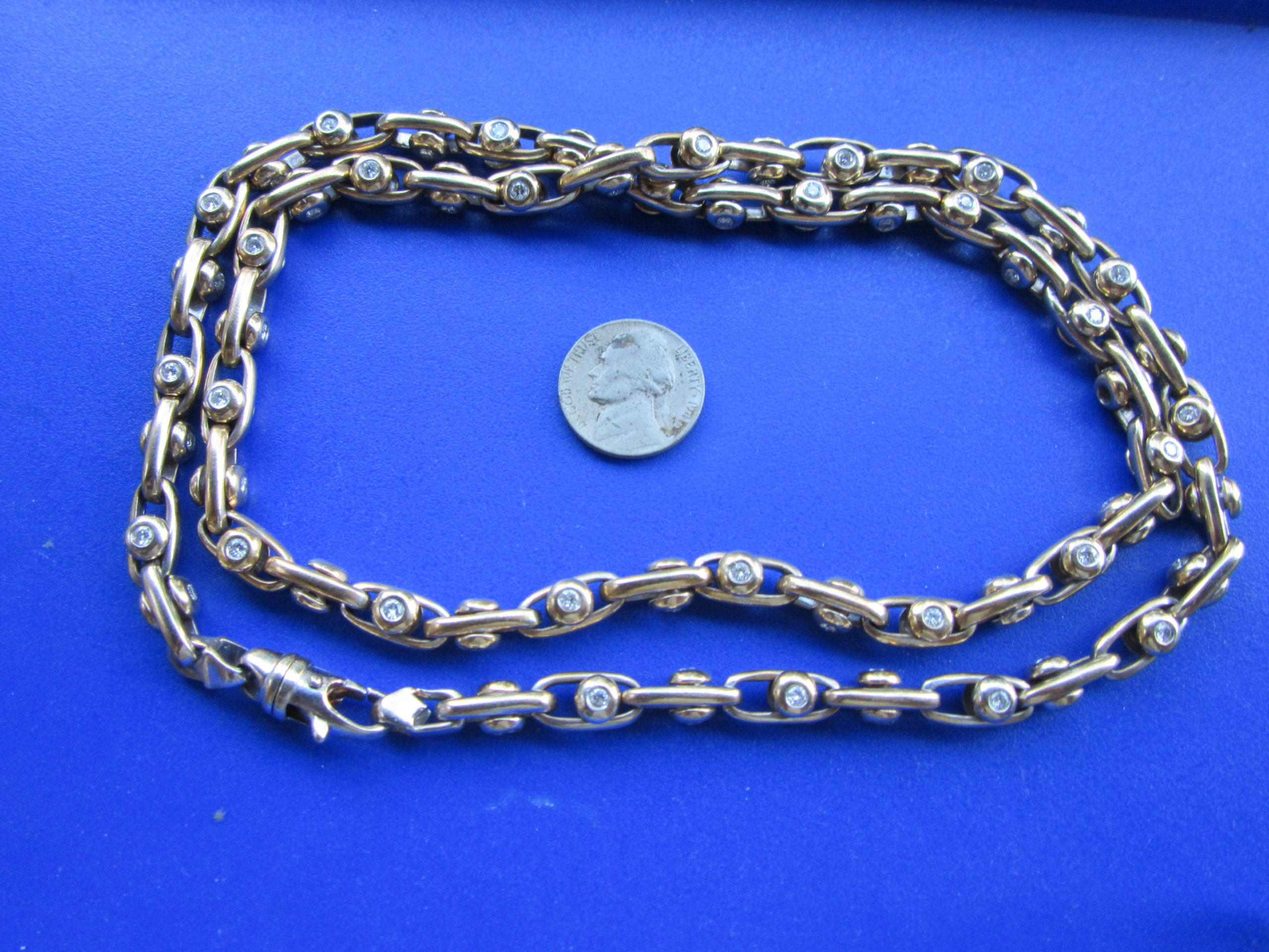 Two of my Chains found with the White’s Dual Field and Minelab Excalibur