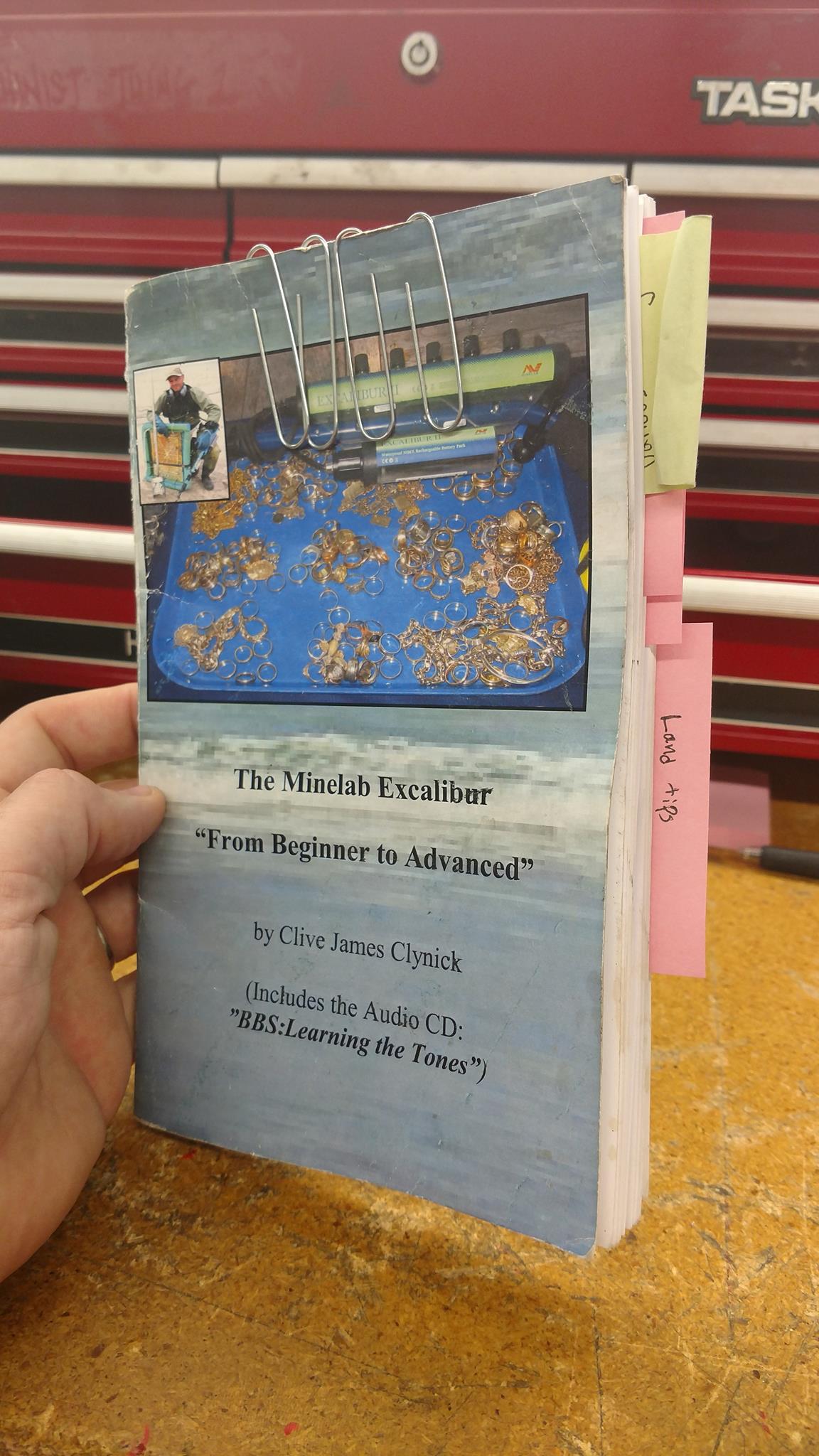 …a well thumbed copy…