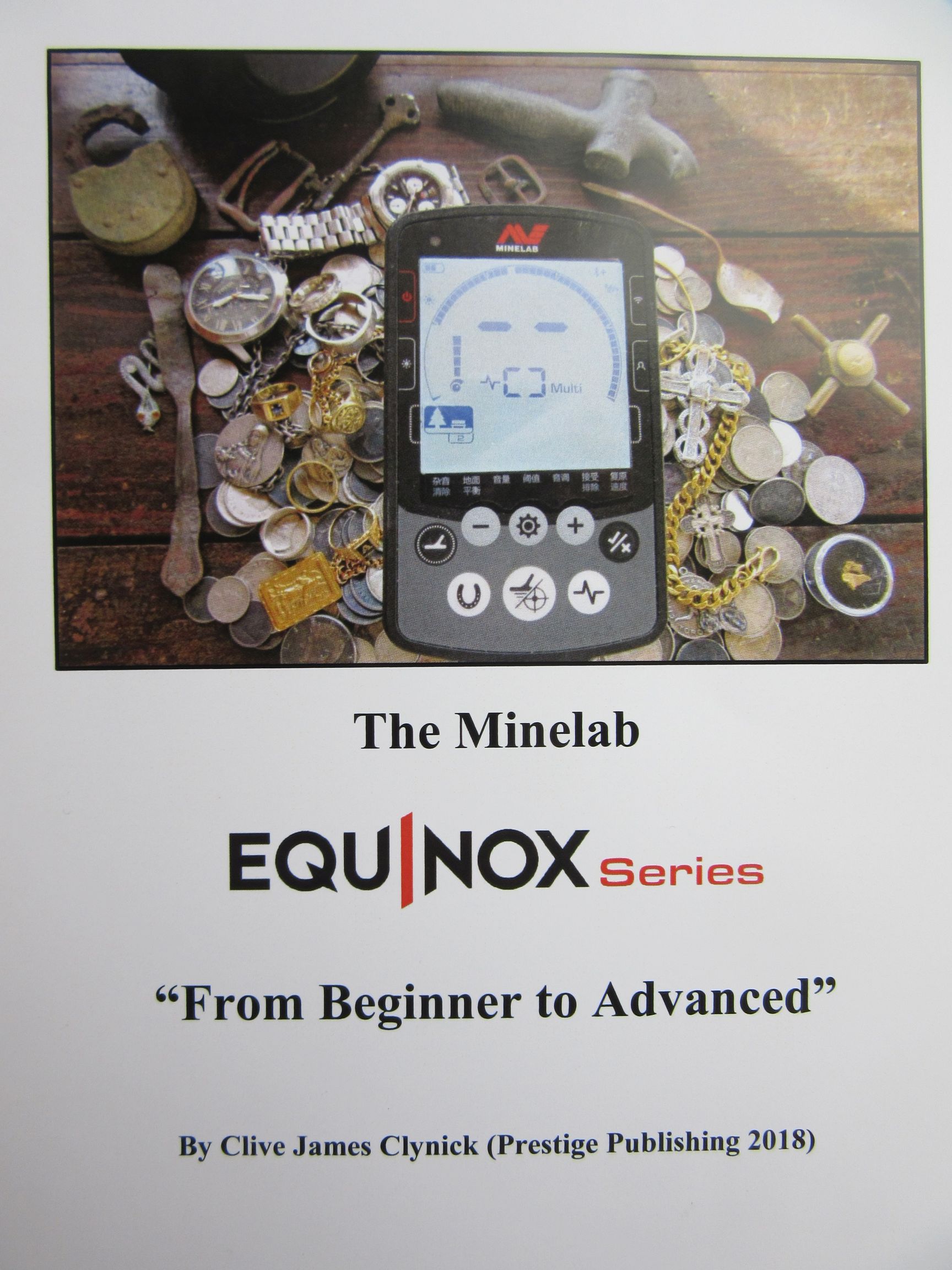 New Book: The Minelab Equinox: “From Beginner to Advanced”