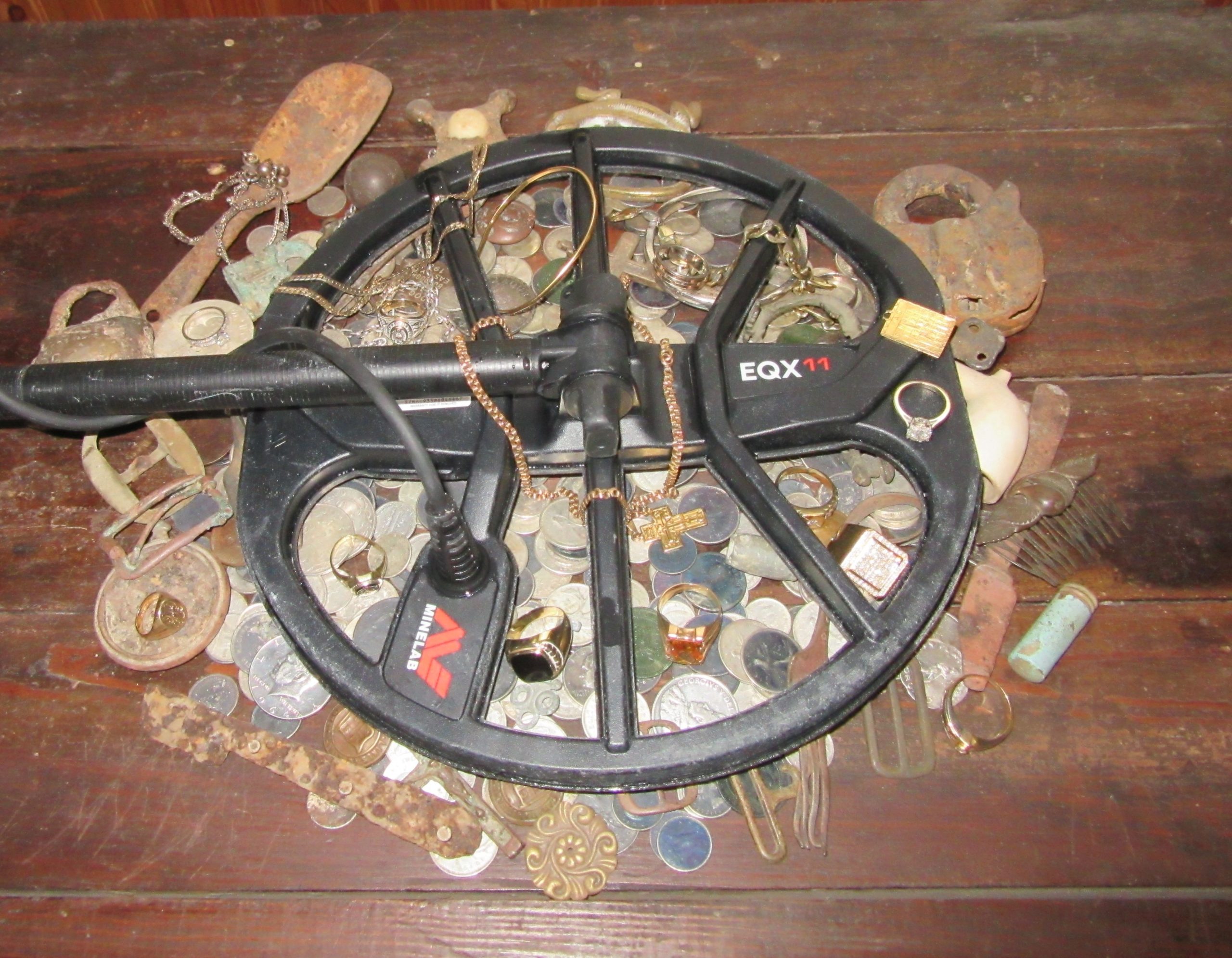 A Minelab Equinox Tip